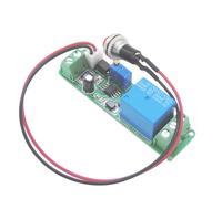 Asyduey DC 12V Temporizador Temporizador Retardo 1-10S Tiempo Relé Ajustable con Luz Indicadora Apagar MóDulo de Relé Interruptor de Retardo de Disparo
