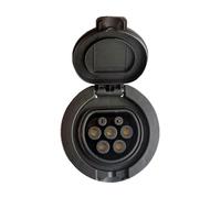 Asyduey de Carga para VehíCulos EléCtricos, Tomacorriente Tipo 2, Conector de 4 Puntos Fijo, IEC 62196-2 32A, CA TrifáSica