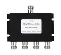 Asyduey Divisor de Potencia de Microbanda de 4 Vías, 698-2700 MHz, gsm 4G LTE, W-CDMA, FDD, Repetidor de Señal Móvil, Antena.