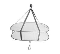 Asyduey Estante de Secado de SuéTer de 2 Niveles Estante de Secado Colgante de Ropa Estante de Secado de de LavanderíA Estantes Plegables para Secadora de Ropa