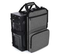 Asyduey Estuche para Computadora De Escritorio Estuche para CinturóN Estuche De Transporte De Escritorio con Bolsillos para Teclado Cable Auriculares para Transportar