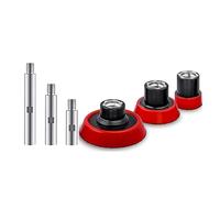 Asyduey ExtensióN de Amoladora Angular de Rosca M14 de 6 Piezas, Varilla de ConexióN, Juego de Eje Extensor de AleacióN, Accesorios para Pulidora Rotativa