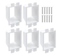 Asyduey Extensores de Caja de Eléctrica -2 de 5 Piezas con Tornillos de 10 Piezas, Extensor de Caja de 1 Unidad Extensor de Caja de una Sola Unidad