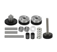 Asyduey Extrusora, Kit de Engranajes para Extrusora de 2,4 A 0,1 Mm, Accesorios de Impresión 3D para Extrusora de Acero Endurecido con Engranajes de Alta Precisión
