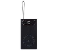 Asyduey Fuente de AlimentacióN MóVil Desmontable 12 BateríAs 18650 22.5W Carga RáPida Caja de BateríA de Carga InaláMbrica de 15W Kit de Pantalla DIY