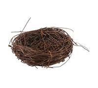 Asyduey Hecho una Mano Vine Bird Nest Home Nature Craft Holiday para Photo Garden Decor