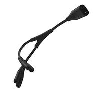 Asyduey IEC320 C8 una 2X C7 y Cable de AlimentacióN de CA Dividido, IEC Figura 8 Macho una 2 Hembras 1 en 2 Cables de AlimentacióN de CA