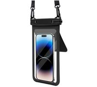 Asyduey Impermeable para Teléfono, Bolsa Impermeable para Natación, Protectora Universal Subacuática de PVC para Teléfono de 7,5 Pulgadas, A