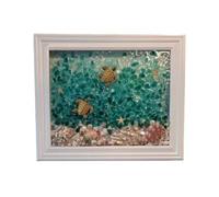 Asyduey Kit de Arte en Vidrio Marino con Tema Oceánico para Adultos, de Fotos de Fácil Operación, Kits de Manualidades y Artes de Mosaico Hechos A Mano A