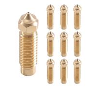 Asyduey Kit de Boquillas para Neptune 4 Plus, Piezas de Impresora 3D Kit de Boquillas de LatóN de 10 Piezas de 0,4 mm para Neptune 4 Plus/Neptune 4 MAX