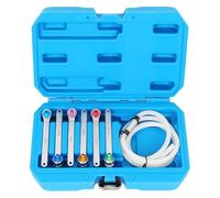 Asyduey Kit de Llave para Purga de Líquido de Frenos Llaves para Purga de Frenos Tornillo para Bomba de Freno Llave de Tubo para Aceite de Frenos Llave para Escape