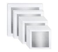 Asyduey Kit ReparacióN Paneles Yeso Parches Paneles Yeso 16 Piezas Kit ReparacióN Parches Paneles Yeso Aluminio Kit Parches Paneles Yeso (2/4/6/8 Pulgadas)