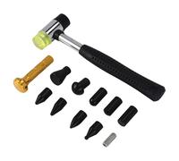 Asyduey Kits de Herramientas de ReparacióN de Abolladuras Sin Pintura para CarroceríA de Coche Herramientas de ReparacióN de Abolladuras con 9 Cabezas