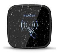 Asyduey Lector de Tarjetas RFID de Doble Frecuencia ID e IC 125khz y 13,56 M Wiegand 26/34 Salida Impermeable IP67 Sn:D81