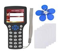 Asyduey Lector y Duplicador de Tarjetas Inteligentes RFID NFC de 10 Frecuencias + 5 Tarjetas CUID/, Copiadora y Replicadora de Llaves RFID de 125 K y 13,56 MHz