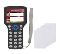 Asyduey Lector y Duplicador de Tarjetas Inteligentes RFID NFC de 10 Frecuencias + Copiadora y Replicadora de Llaves RFID de 5 Tarjetas UID de 125 K y 13,56 MHz