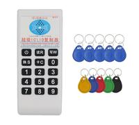 Asyduey Lector y Grabador de Tarjetas RFID NFC IC + 5XUID/T5577 Duplicador de 125 KHz-13,56 MHz Lector de Tarjetas Inteligentes RFID Duplicador de Identificación IC