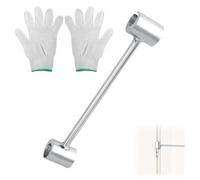 Asyduey Llave Ajuste Espacios Entre Bisagras, Herramienta Ajuste Bisagras Puerta Acero 0,91 A 0,98 Pulgadas, Llave Reparación Bisagras Puerta, Herramientas Prácticas