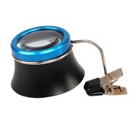 Asyduey Lupa para Gafas con Clip, Lupa de 20X, Lupa para Joyeros, Lupa para, Herramienta de Reparación de Relojes de Joyería