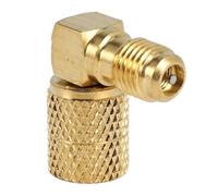 Asyduey M1 / 4 SAE-F 5/16 Adaptador de Conector de RefrigeracióN Adaptador para Manguera de Medidores R410A