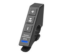 Asyduey Mando A Distancia Inalámbrico para Manillar de Motocicleta, Bluetooth 5.0, Resistente Al Agua, Reproductor de Música