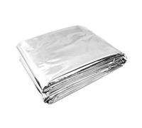 Asyduey Manta de Emergencia para Exteriores, Supervivencia, Rescate, Manta Térmica, Hipotermia, Resistente Al Viento, Multiusos, para Explorar y Acampar, 140 X 240 cm