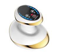 Asyduey Masaje Eléctrico Raspado Masaje Corporal Ventosas de Vacío Eléctricas Inteligentes Dispositivo de Ventosa de Calefacción Masajeador de Brazo de Cuello Trasero,A