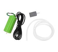 Asyduey Mini Bomba De AireaciÓN USB Bomba De Aire Aireador De Acuario Ultra Silencioso Mini Bomba De Oxigeno De Pesca De Pecera --Verde