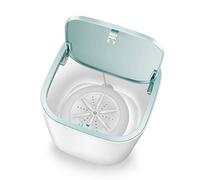 Asyduey Mini Lavadora AutomáTica Deshidratada DoméStica Mini Tube 3.8L Lavado en Seco Ropa Interior Limpiador de Cuidado