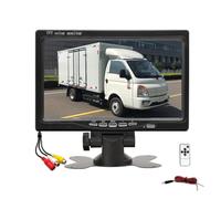 Asyduey Monitor de Coche de 12V-36V 7 Pulgadas 16:9 800x480 Monitor Retrovisor LCD con Entrada de Vídeo de 2 Vías para Cámara de Visión Trasera Aparcamiento Marcha Atrás