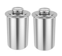 Asyduey Olla Prensadora de Carne para Hacer Jamón con Termómetro, Molde Prensador de Carne de Forma Redonda para Carne, Cerdo, Mariscos, Carne de Res, Pescado, de Corral