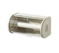 Asyduey Organizador Toallas Papel para Baño, Rollo Grande, Soporte para Montaje en Pared con Cubierta Transparente una Prueba de Polvo, Dispensador de Pañuelos Moderno, Almacenamiento A