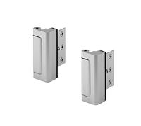 Asyduey Paquete 2 Cerraduras Puerta Seguridad para el Hogar Que Soportan 800 Libras para Puerta Basculante Hacia Adentro, Cerraduras Puerta Seguridad Adicional para Seguridad del Hogar