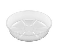 Asyduey Paquete de 10 Platillos para Plantas, Bandeja de, Platillos para Macetas de PláStico Transparente de 6 Pulgadas para Plantas de Interior, Bandeja de para Macetas