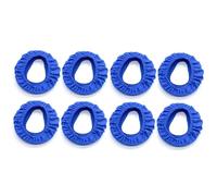 Asyduey Paquete de 8 Protectores Nasales Reutilizables para CPAP Compatibles con N20 y C Pap, con Almohadilla de Tela Transpirable.