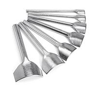 Asyduey Perforadora para en con Forma de de 7 Piezas Perforadora de Corte de Borde de Redondo de 1/4 para Fabricar CinturóN, Billetera y Bolso, 10-40 Mm