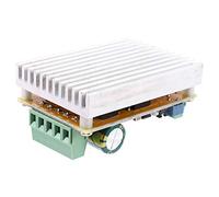 Asyduey Placa Controladora de Motor Sin Escobillas de 380W 3 Fases (Sin/Sin Sensor Hall) Placa Controladora de PLC BLDC PWM DC 6.5-50V