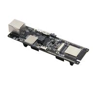 Asyduey Placa de Desarrollo Ethernet T-Halow ESP32-S3 Módulo WiFi Bluetooth Certificado Wi-Fi Puerto de Red HaLOW RJ45 Asiento de Cámara