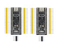 Asyduey Placa de Desarrollo STM32F411 de 2 Piezas, Placa de Aprendizaje STM32F411CEU6 STM32F4, Soporte para ProgramacióN