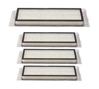 Asyduey Reemplazo de Filtros para Aspiradoras Robot S5 S5 MAX S6 E20 E25 E35 C10 S50 para, Paquete de 4