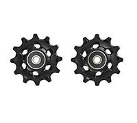 Asyduey Rueda de Polea de Bicicleta de MontañA de PláStico 12T 11 Velocidades Kit de ReparacióN de Desviador Trasero de Bicicleta para X01 Xx1 Gx Nx
