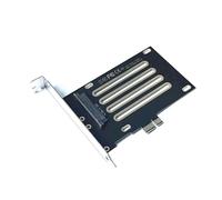 Asyduey SFF-8639 U.2 U.3 A PCIE 3.0 4.0 X1 Adaptador de Tarjeta Ranura para Placa Base Módulo Adaptador Multifunción PCIEX1