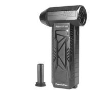 Asyduey Soplador de Aire Portátil de 140 000 RPM con Turbocompresor y Pantalla de Alta Potencia, Herramientas de Limpieza para Soplado de Polvo de Computadora, Color Negro