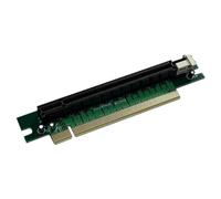Asyduey Tarjeta Elevadora PCI-E 16X Ranura Pci-E Pci-Express de 90 Grados 16X una 16X Extensor de áNgulo Recto Protector Tarjeta Adaptadora Vertical