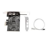 Asyduey Tarjeta PCI-E PCI Express FireWire, Tarjeta Controladora IEEE 1394 con Cable Firewire, para TransmisióN de Video, Audio, Etc.