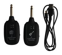 Asyduey UHF Guitar Inalambrico System Transmisor Receptor Incorporado Recargable
