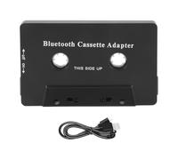 Asyduey Universal Cassette Bluetooth 5.0 Audio Car Tape Aux Adaptador EstéReo con MicróFono para TeléFono MP3 AUX Cable Reproductor de CD