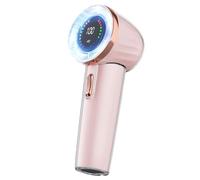 Asyduey Ventilador Portátil de Mano, Mini Ventilador Turbo Ajustable de Velocidad (1-100), Ventilador Portátil Recargable con Pantalla Digital,B