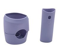 Asyduey Violeta Protectora de Silicona Suave para Secador de Pelo SupersóNico, Estuche 360 De ProteccióN para Piel de Cubierta de Ventilador