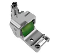 Asyduey X6 Patas para Dobladillo Enrollado con Guía de Borde Ajustable de 0,1 A 12,5 Mm, Prensatelas para Dobladillo con Rodillo para Hoja Derecha de Pespunte Industrial